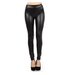 Colanti legging slim fit cu banda ridicata in jurul taliei marimea s